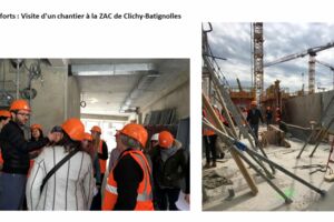 Visite de chantier de la ZAC Clichy-Batignolles - Temps fort - ENSA Paris Malaquais